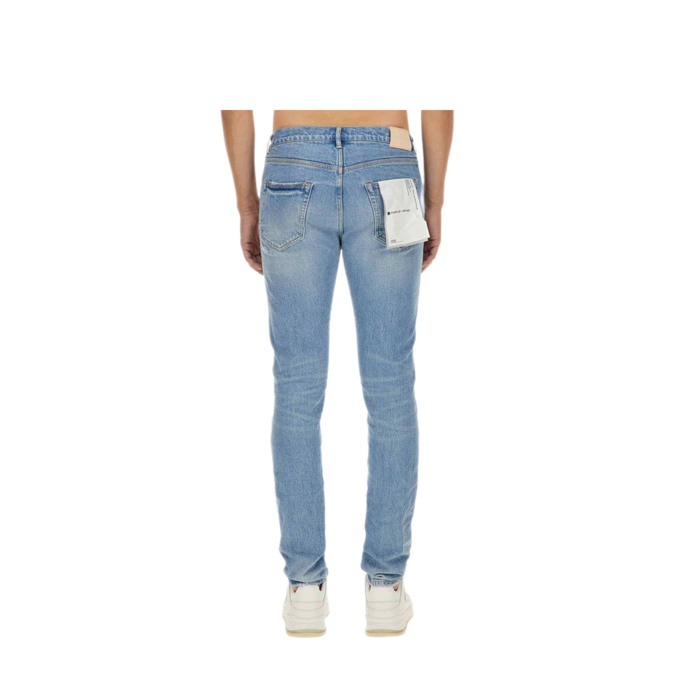 MAYFEYR - Purple Brand - Vintage Abrasions Jeans - P001VACI324LTINDIGO