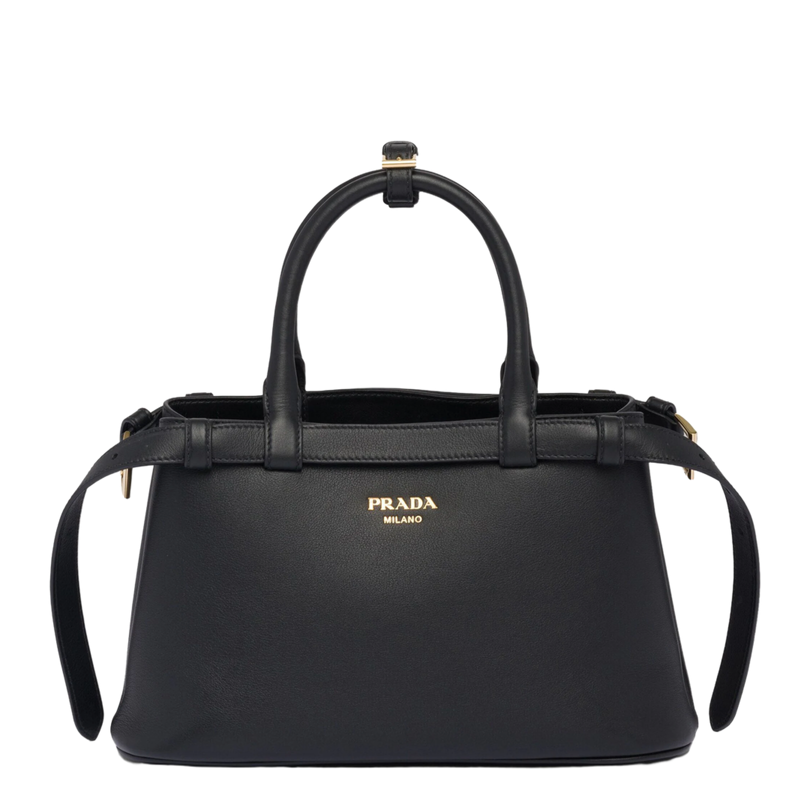 Buckle Small Leather Bag