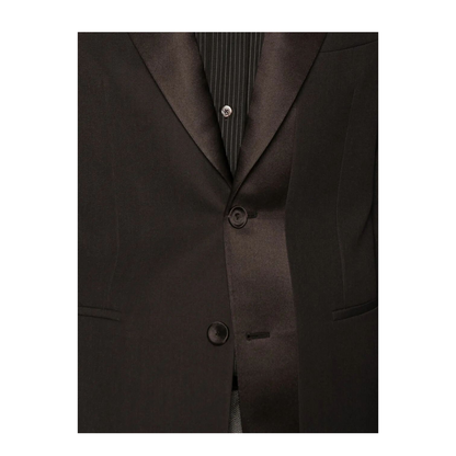 Brown Wool Crêpe Blazer