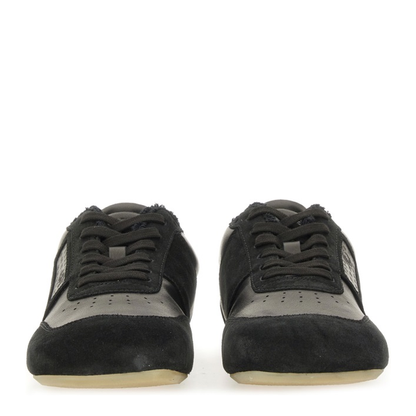 Calf Leather Slim Sneakers