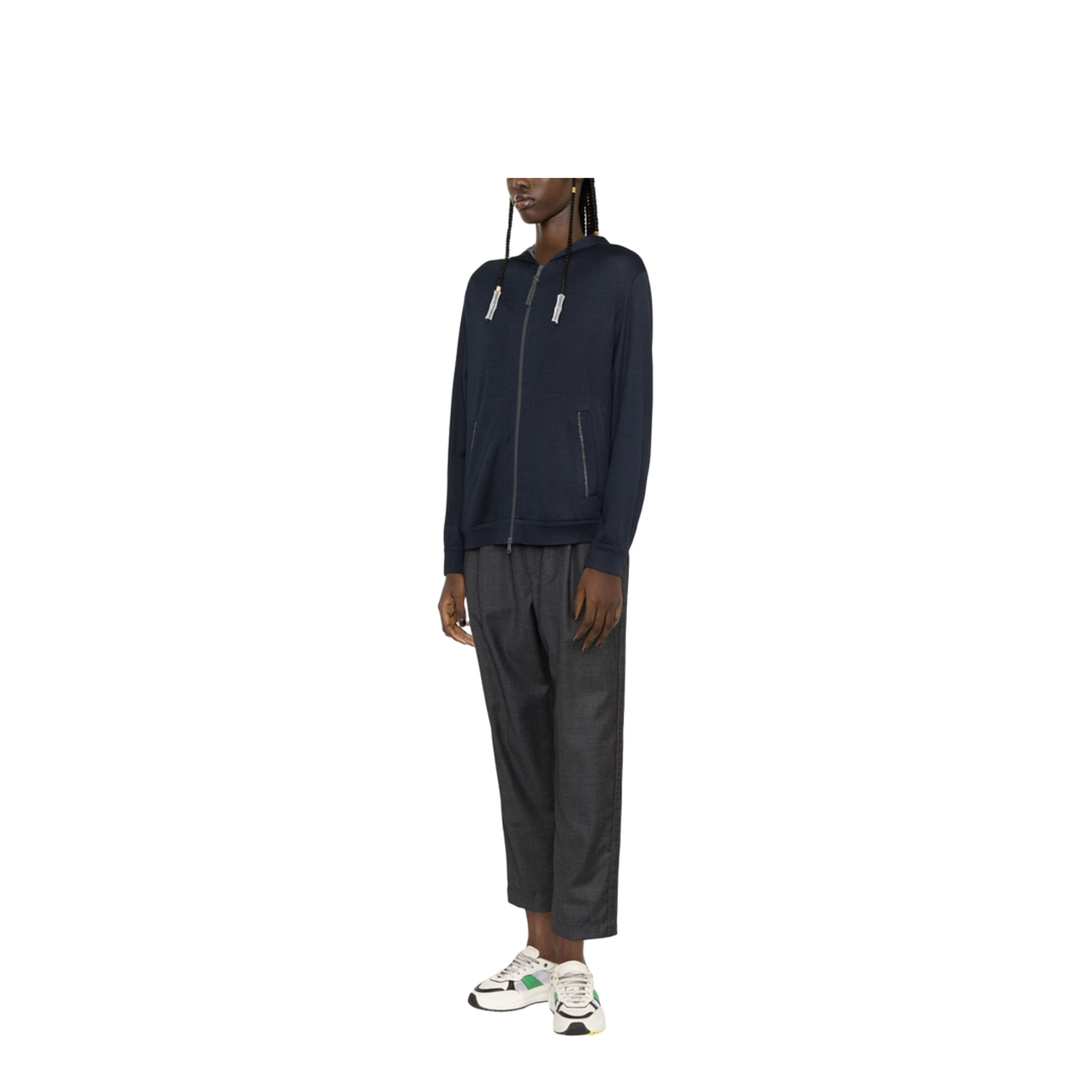 Cotton and Silk Hoodie