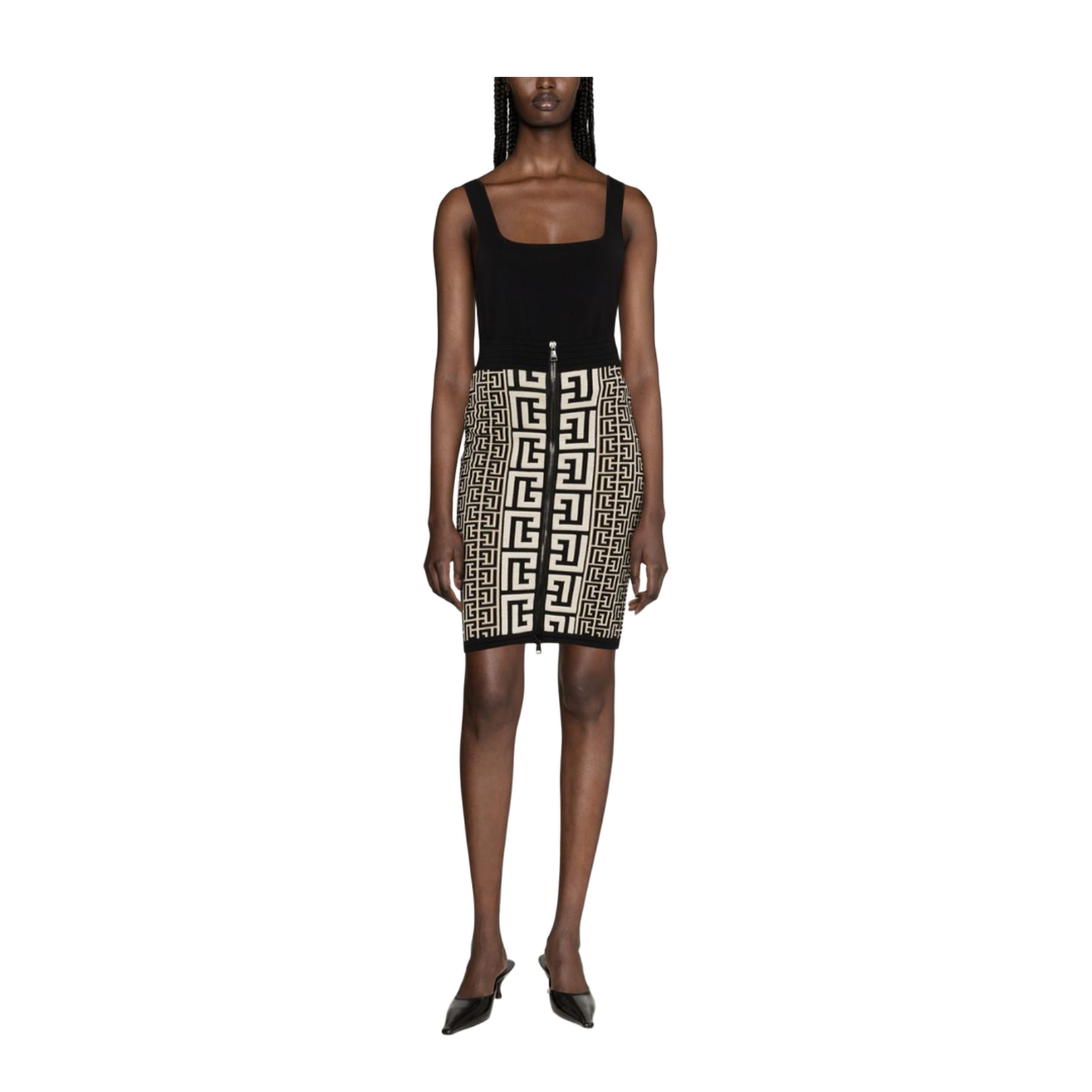 Monogram High Waist Skirt