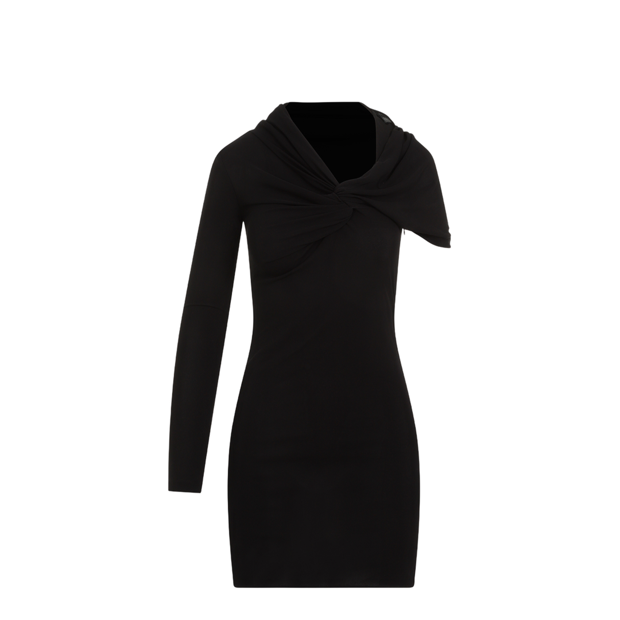Saint Laurent Viscose Mini Dress – MAYFEYR