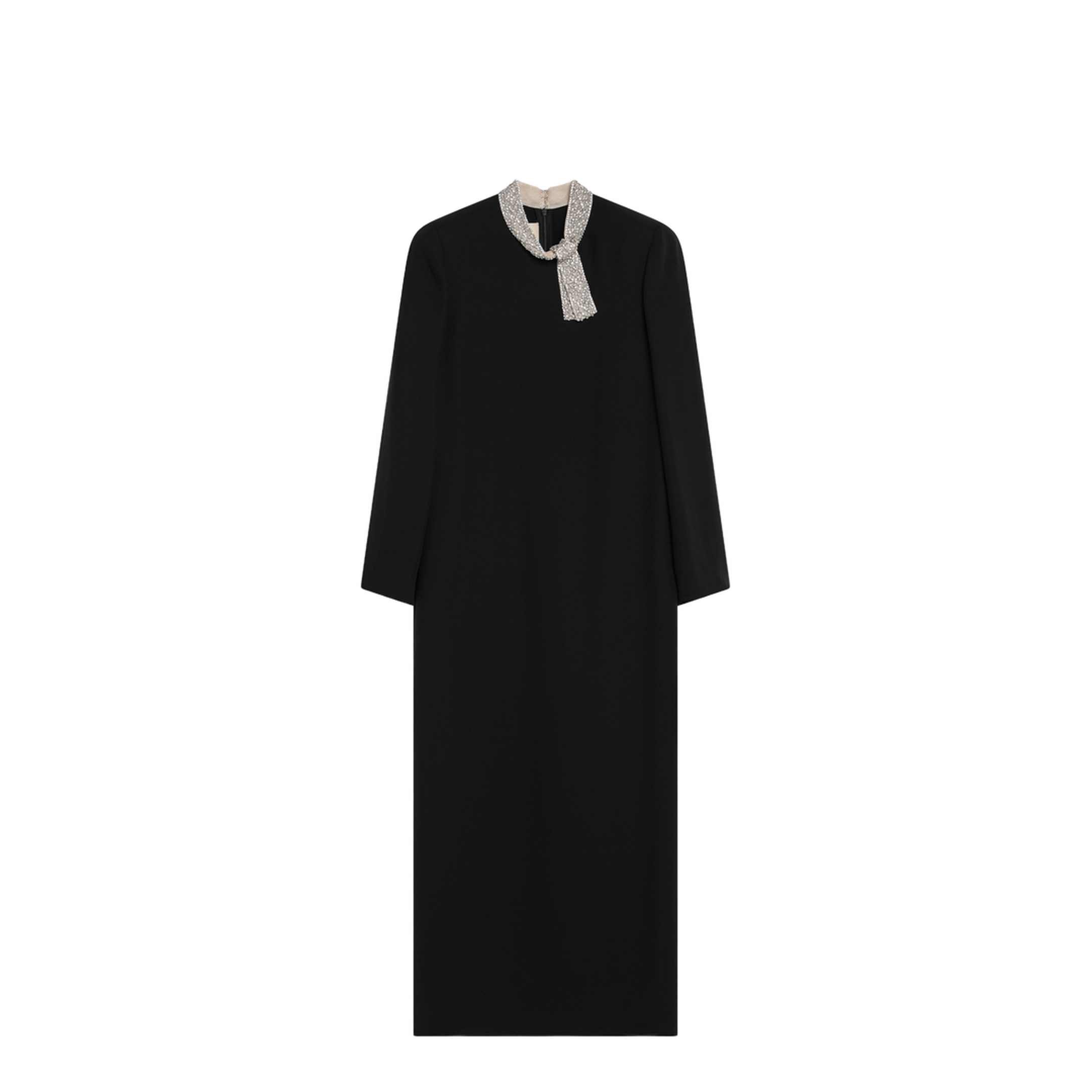 MAYFEYR - Valentino - Black Silk Cady Couture Dress - 9B3VAKK11MMNUD
