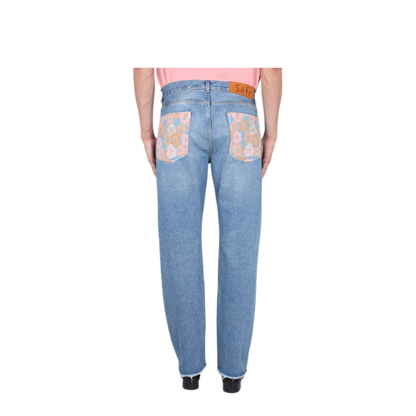 MAYFEYR - Sefr - Jeans Flower - SS23STRAIGHTCUTFLOWERDENIM