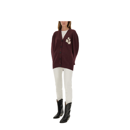 MAYFEYR - Marant Etoile - Cardigan Norton - CA0097FAA1X05E80BY