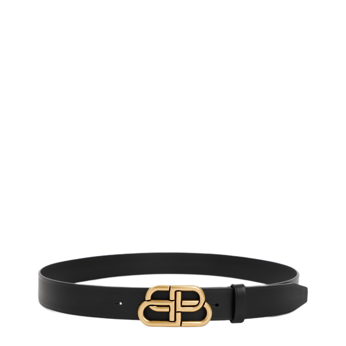 MAYFEYR - Balenciaga - Leather Bb Belt - 5703701CH041000