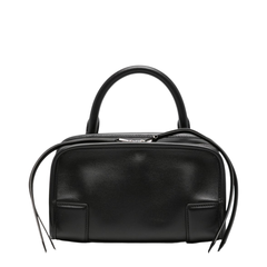 Amazona Mini Calfskin Leather Handbag - Black