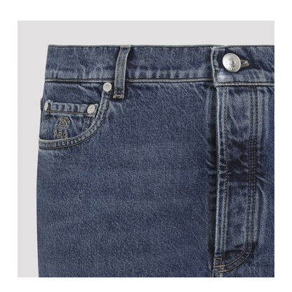 MAYFEYR - Brunello Cucinelli - Straight-Leg Turn-Up Jeans - M241PO2090