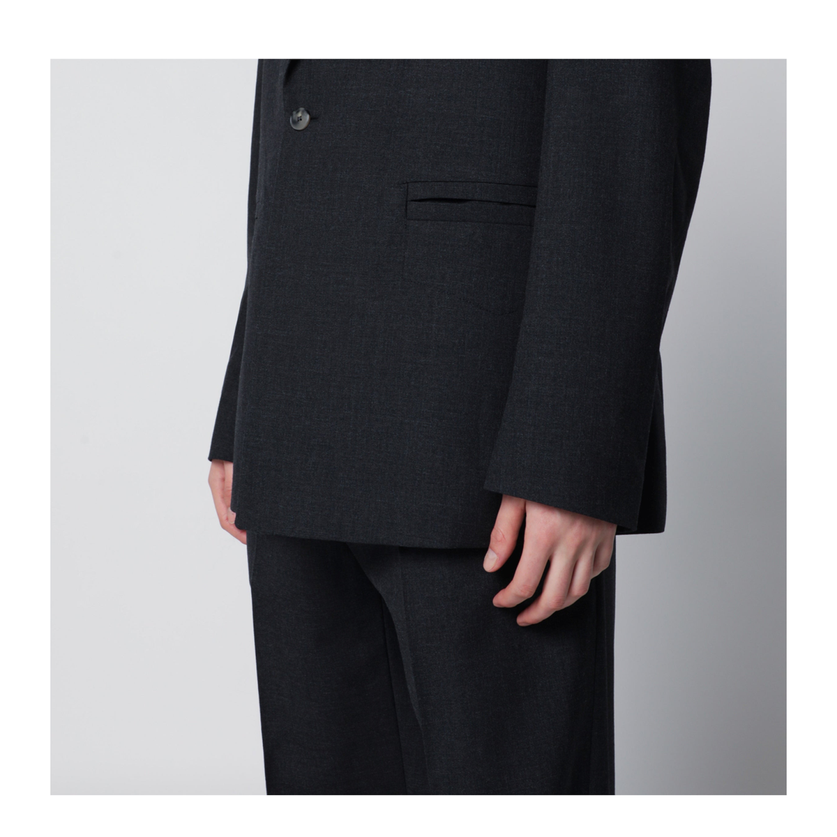 MAYFEYR - Namacheko - Single Breasted Jacket Grey Pattern Wool - NS26302N20018000