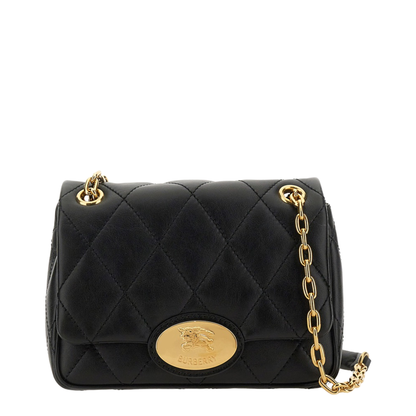 Black Quilted Crossbody Bag