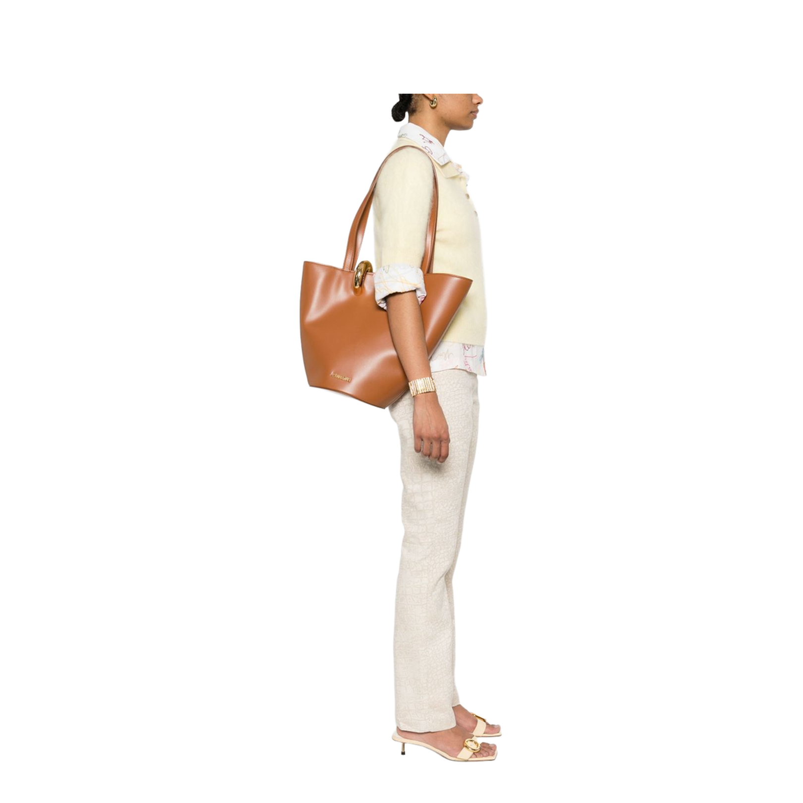 Asymmetrical Le Bambola Moyen Tote Bag