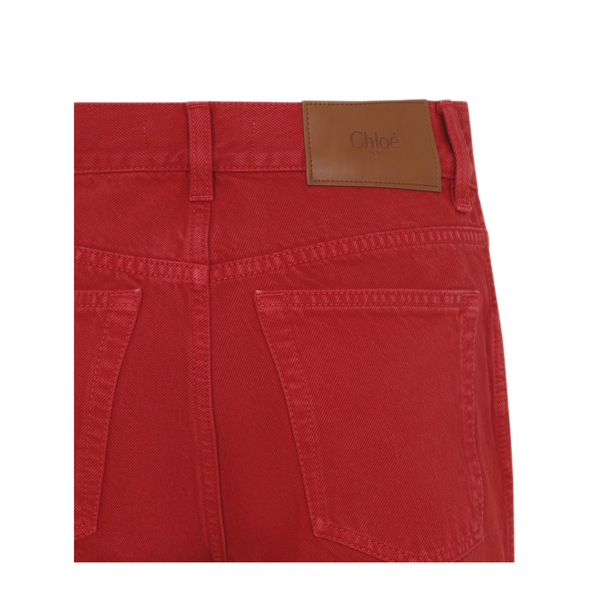 Red Denim Jeans