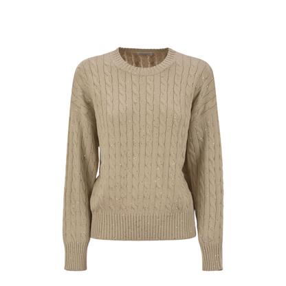 Dazzling Cables Cotton Jersey