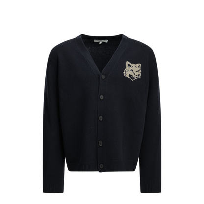 MAYFEYR - Maison Kitsuné - Fox Head Cardigan - PM00509KM03290630