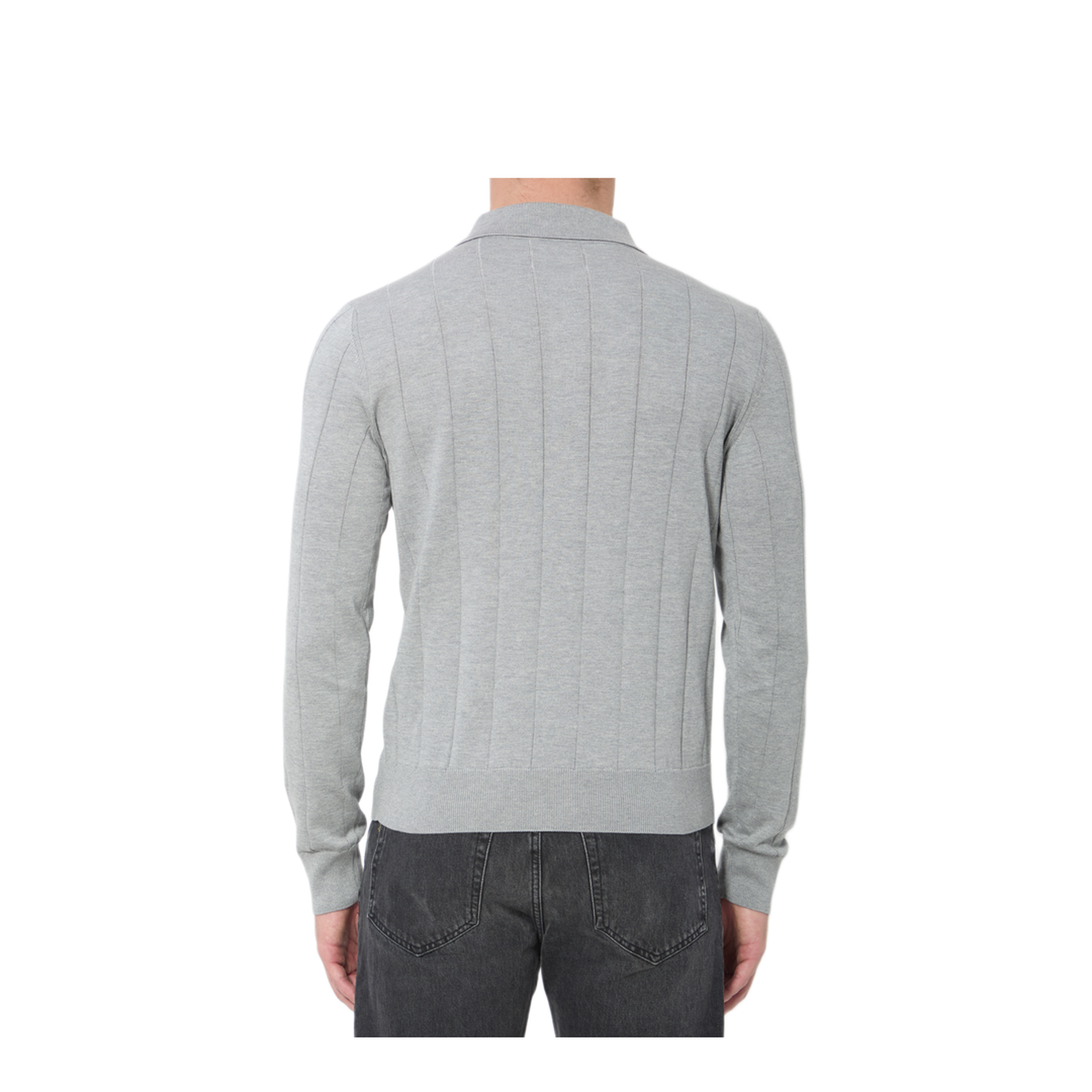 MAYFEYR - Celine - Long Sleeve Triomphe Polo Shirt - RX0JZ3B5908ZZ