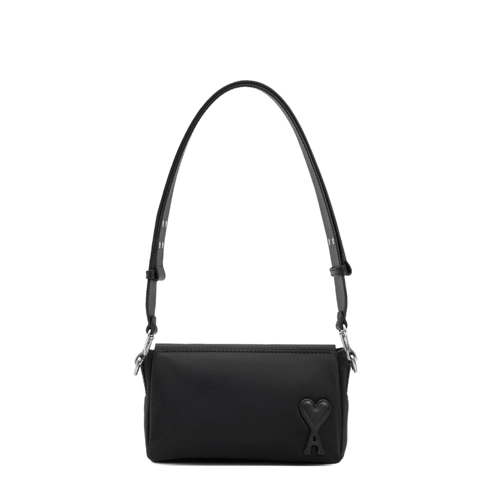 Black Nylon Canvas Lunch Box Bag