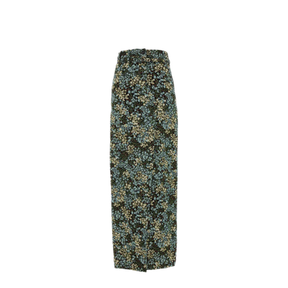 MAYFEYR - Dries Van Noten - Embroidered Canvas Skirt - 2620108164153505