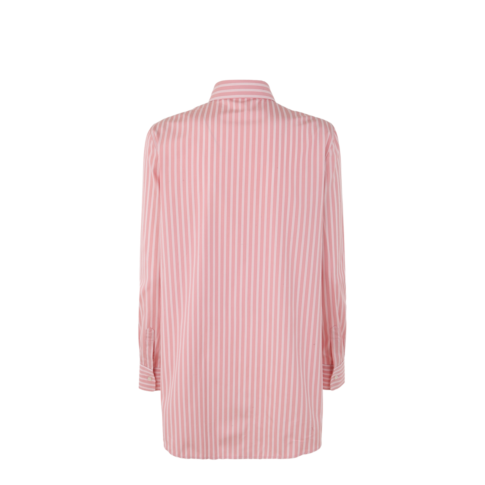 Cotton Striped Oversized Shirt