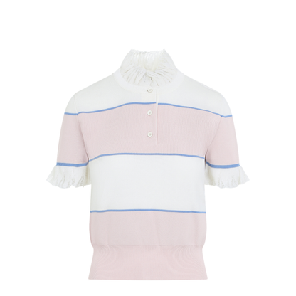 MAYFEYR - Alexander Mcqueen - Stripe Top - 870464Q1BG9