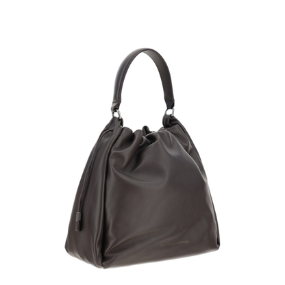 Bucket Mellow Leather Handbag