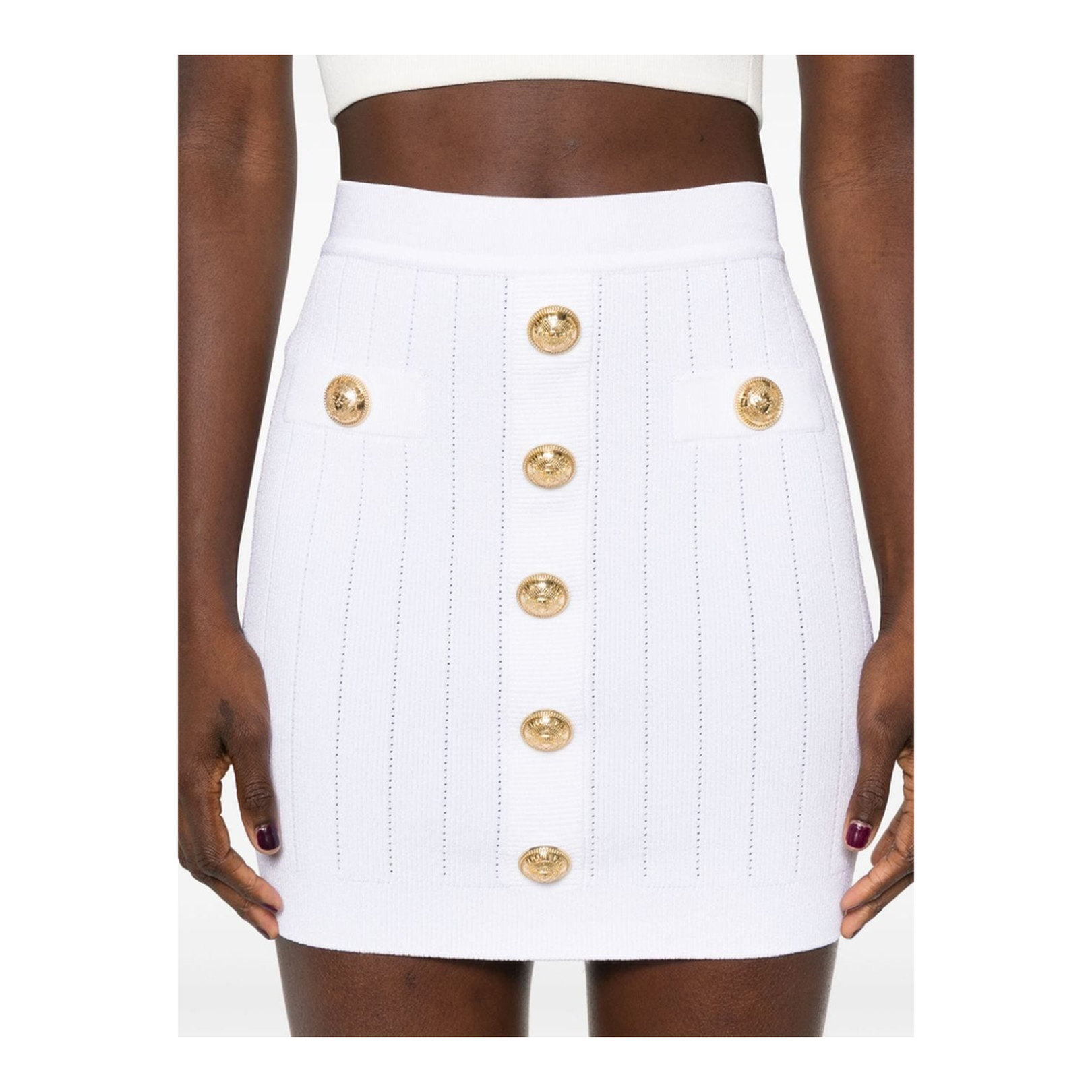 Elegant Off-White Skirt
