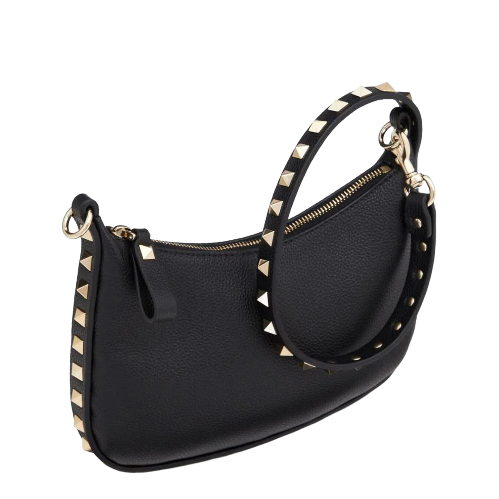 Rockstud Leather Mini Bag