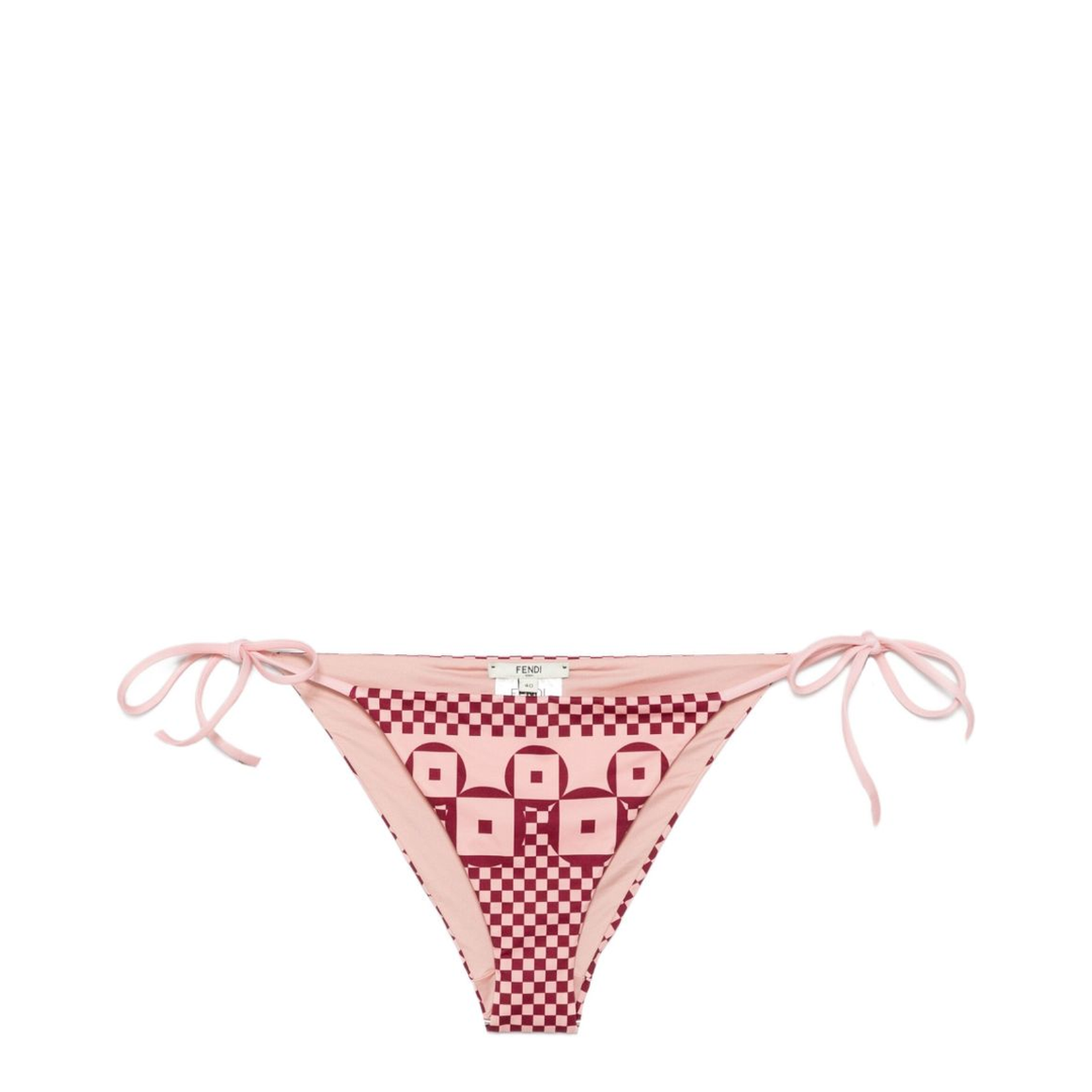 Bikini Bottom Technical Fabric Red