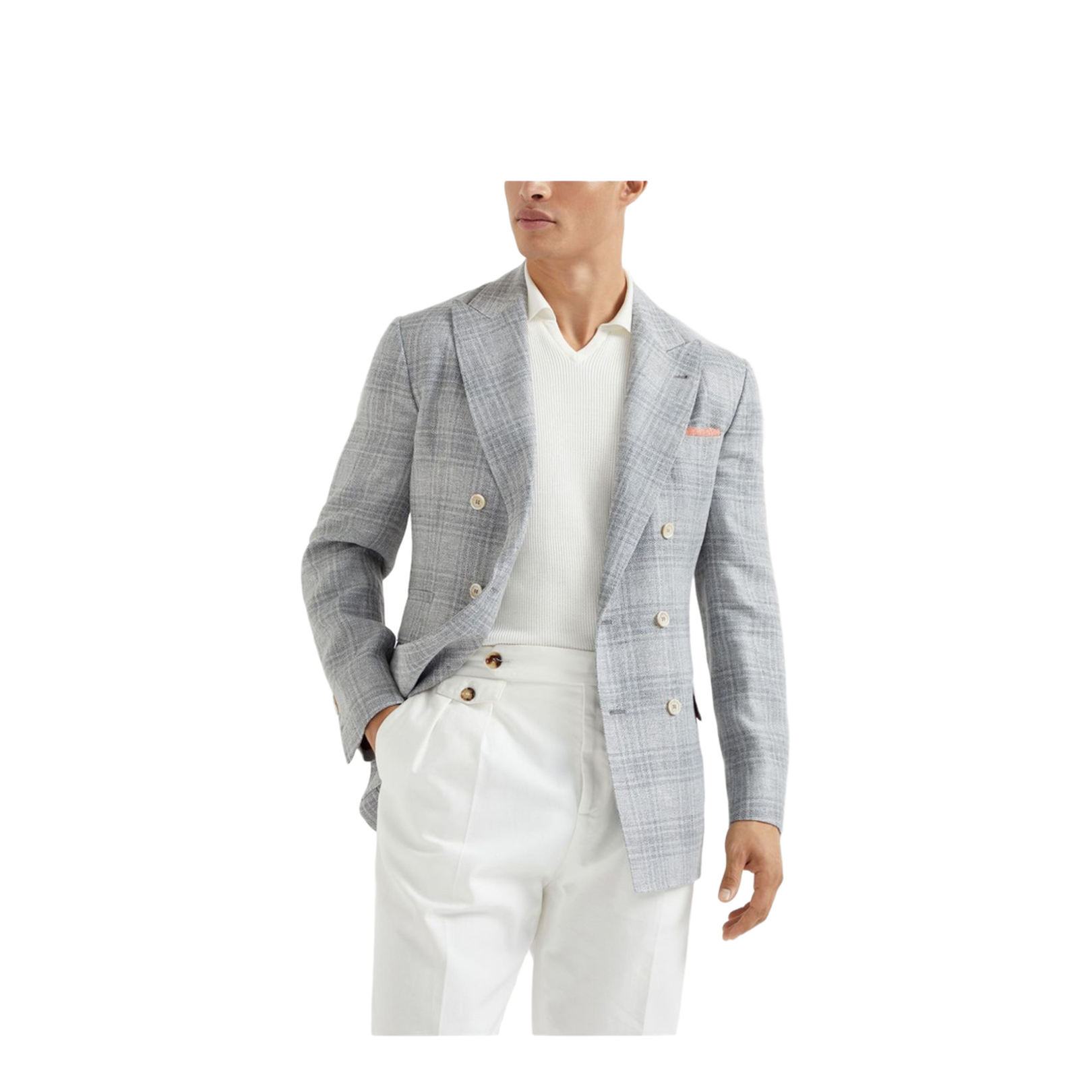 Suit-type Linen Jacket