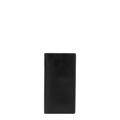 Black Leather Card Holder