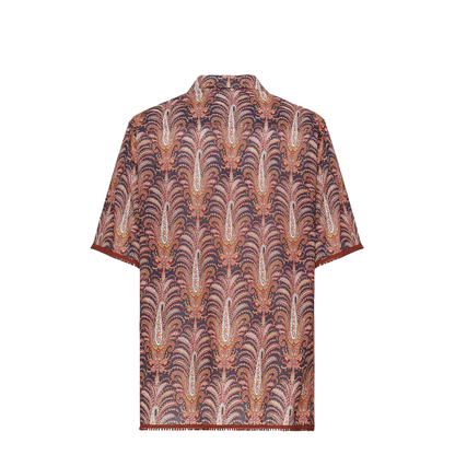 Cotton Shirt With Graphic Print