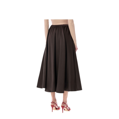 Techno-duchesse Midi Skirt