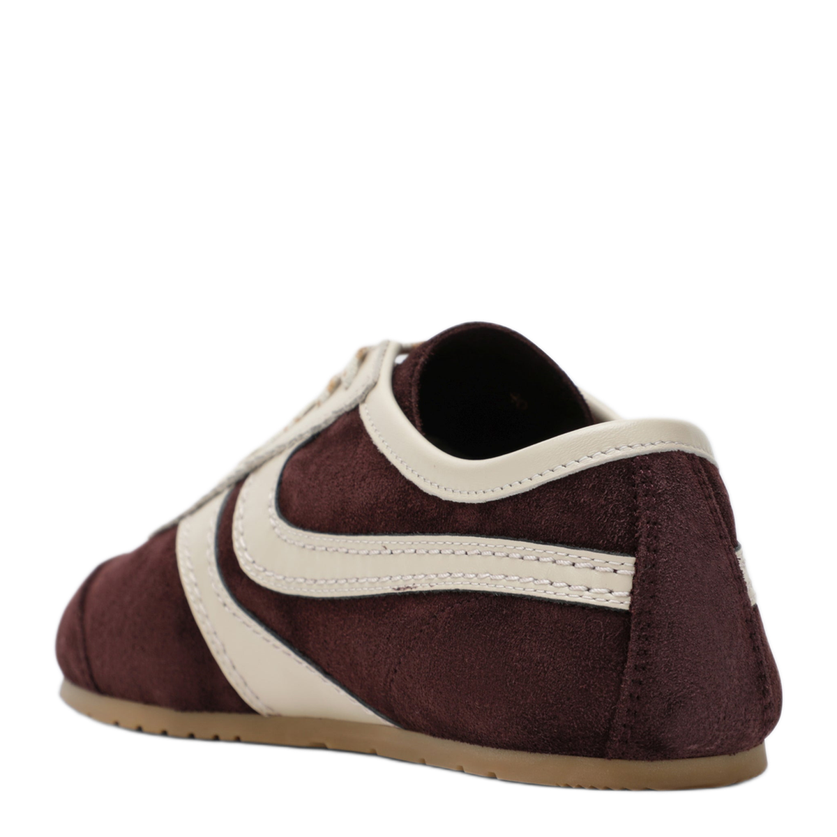 MAYFEYR - Dries Van Noten - Dark Purple Beige Suede Sneakers - 1317000132402