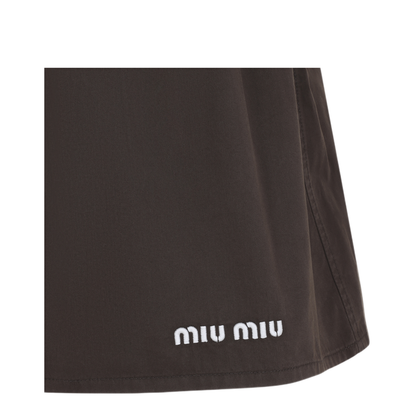 MAYFEYR - Miu Miu - Cotton Skirt - MG2755SOOO19LWF0192