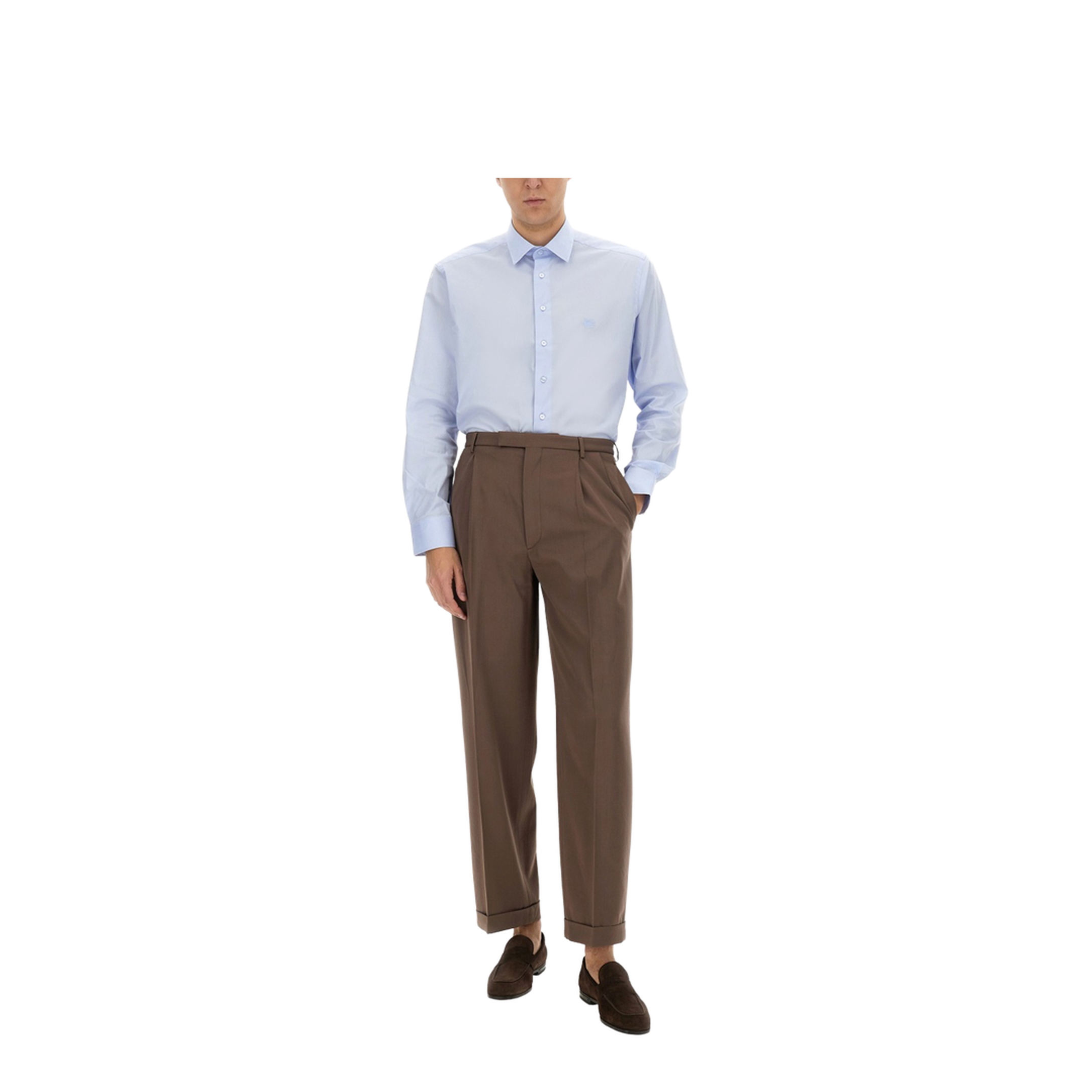MAYFEYR - Etro - Pegasus Logo Shirt - MRIB0002AV607B3033