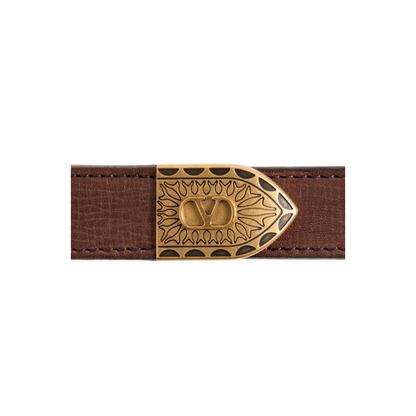 Garavani Vlogo Signature Leather Belt