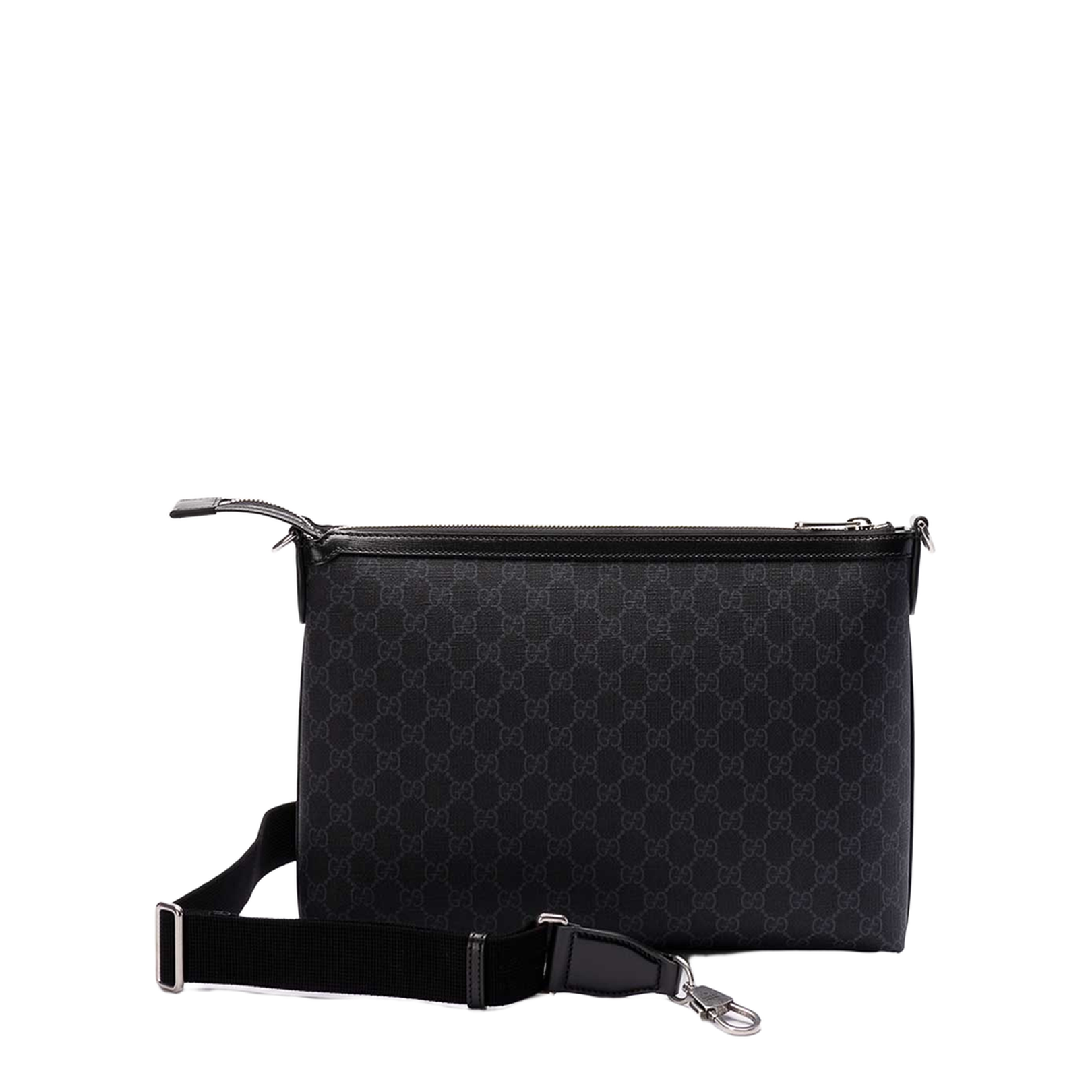 Ophidia Small Leather Pouch - Black