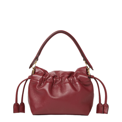 Women's Handbag Leather Red