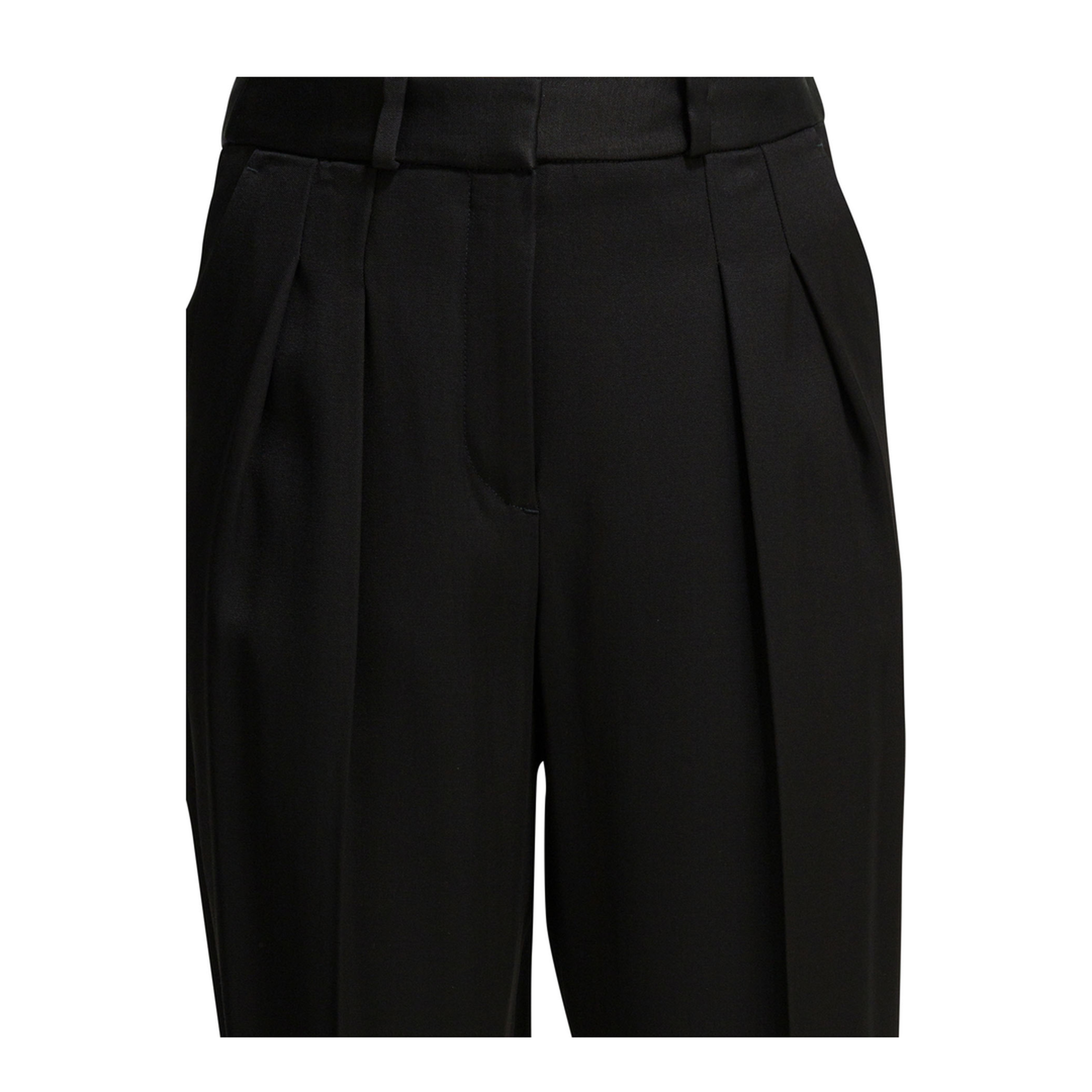 MAYFEYR - Loulou Studio - Pleated Tailored Pants - ALIOBLACK