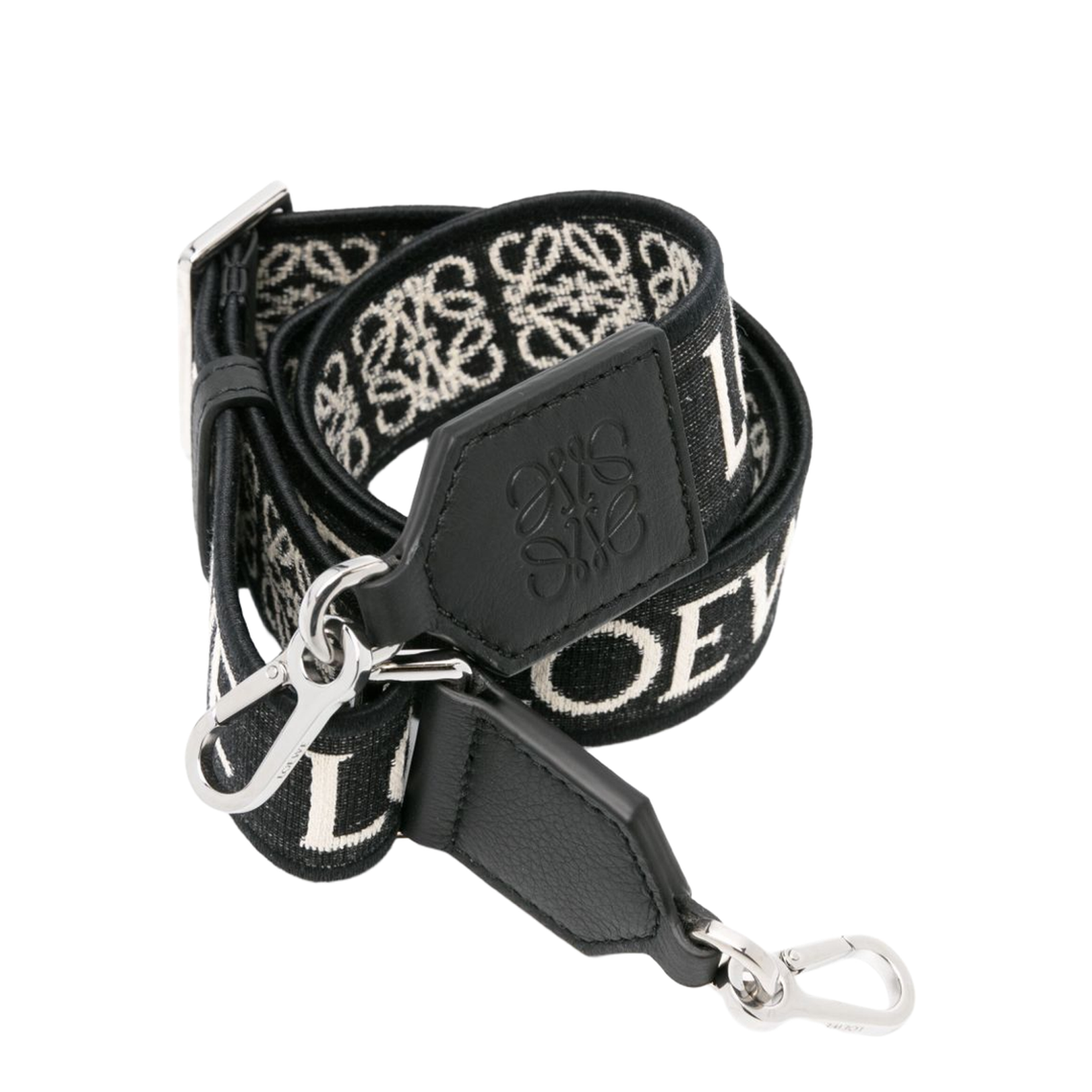 Anagram leather strap belt