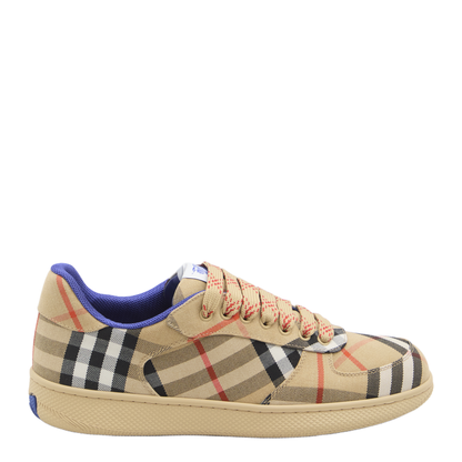 Embroidered Fabric Box Sneakers