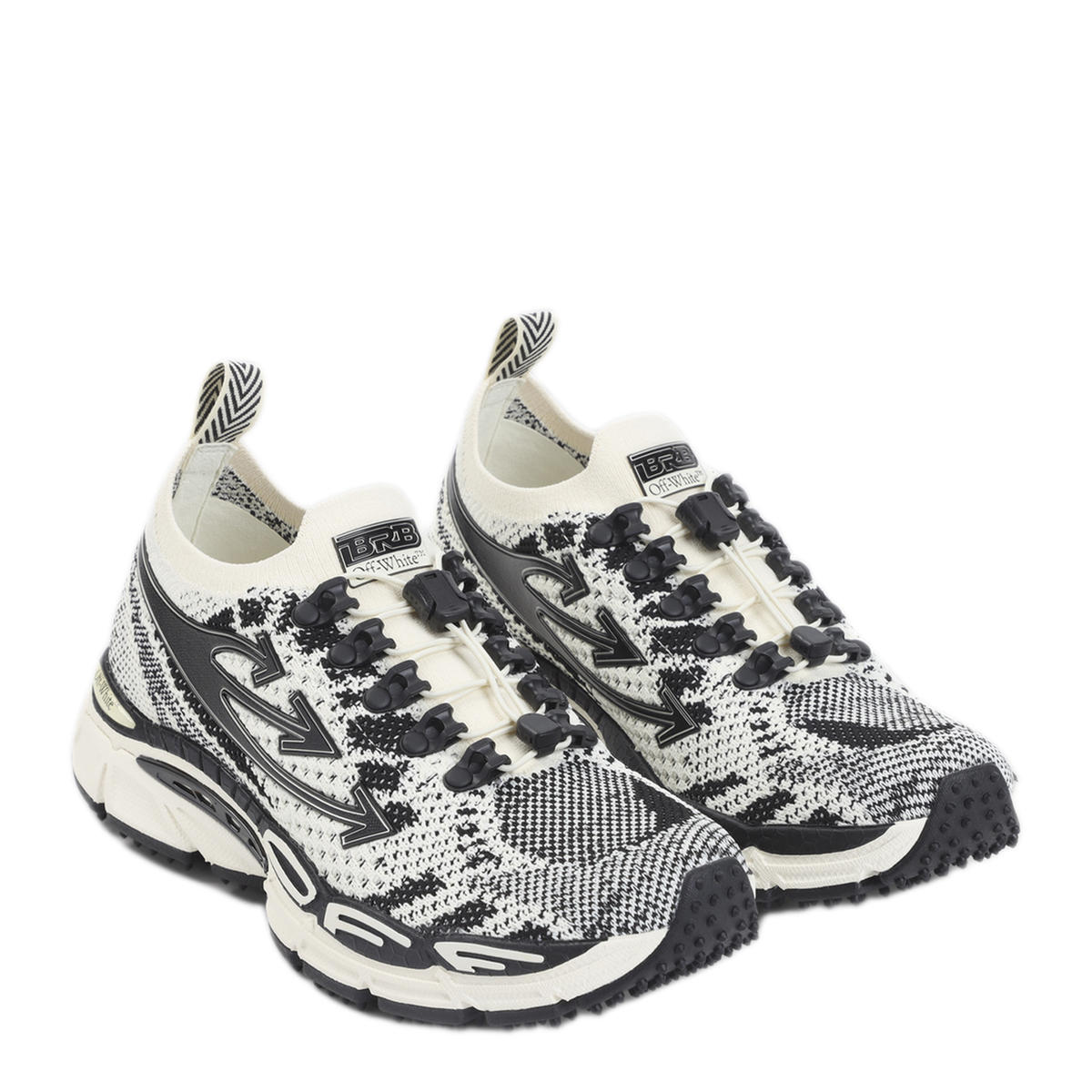 MAYFEYR - Off-White - Be Right Back Knit Sneakers - W28KS6F001SAND