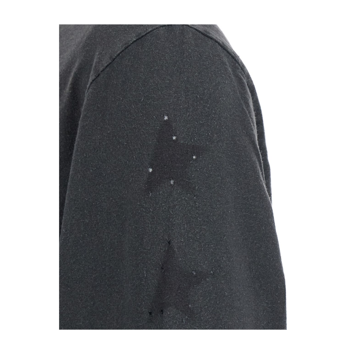MAYFEYR - Golden Goose - Cotton Sweater In Charcoal - GMP01419P00262660318