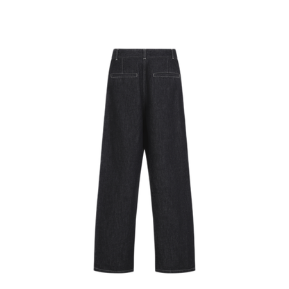 MAYFEYR - Studio Nicholson - Minard Curved Leg Jeans - MINARDSNM1646BLACK