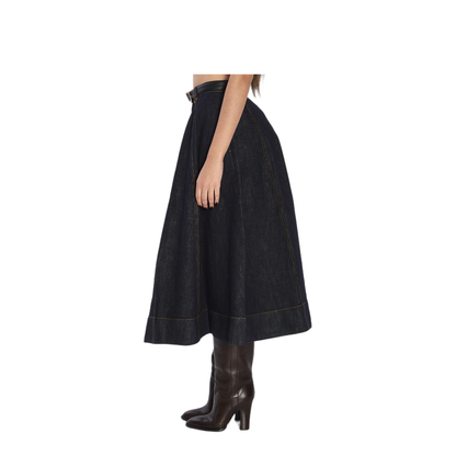 MAYFEYR - Self Portrait - Flared Midi Skirt - RS26828MSKBLUE