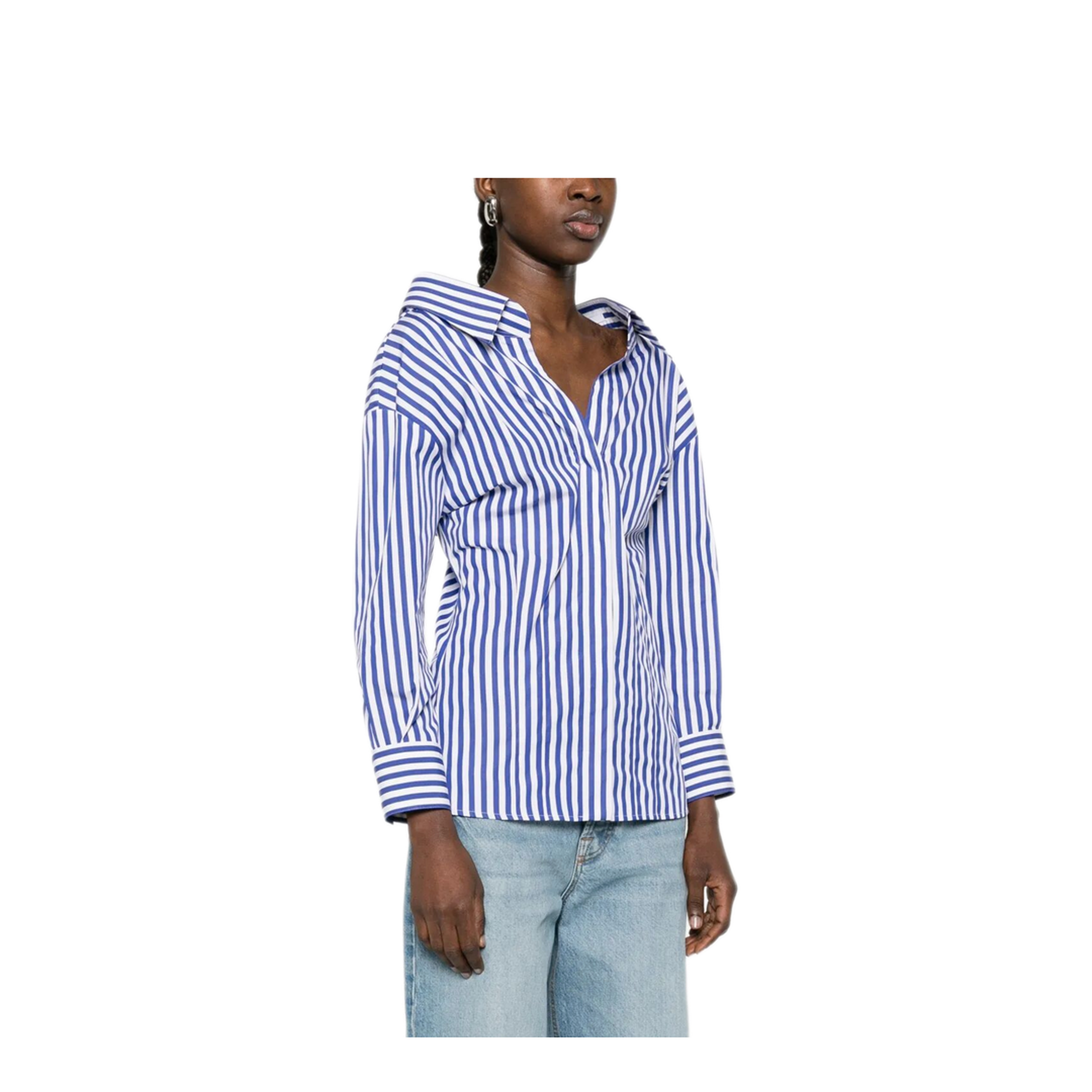 MAYFEYR - Givenchy - Slashed Striped Poplin Shirt - BW61JH16CN977