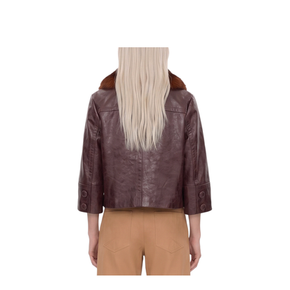 MAYFEYR - Chloè - Short Leather Jacket - CH26ACV0522356F