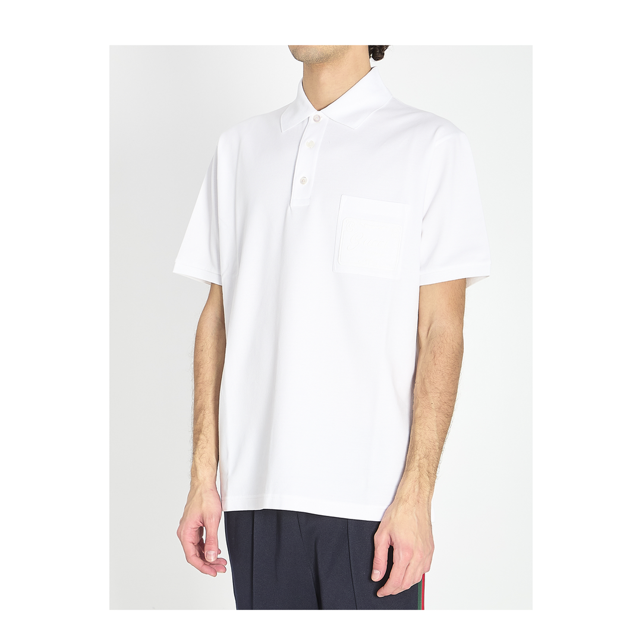 Polo in Cotton Stretch Piqué