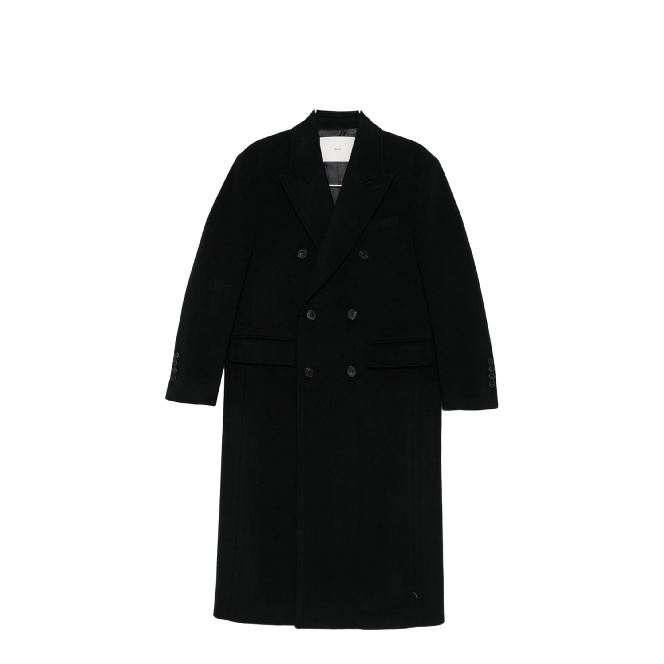 Wool Double-Breasted Coat