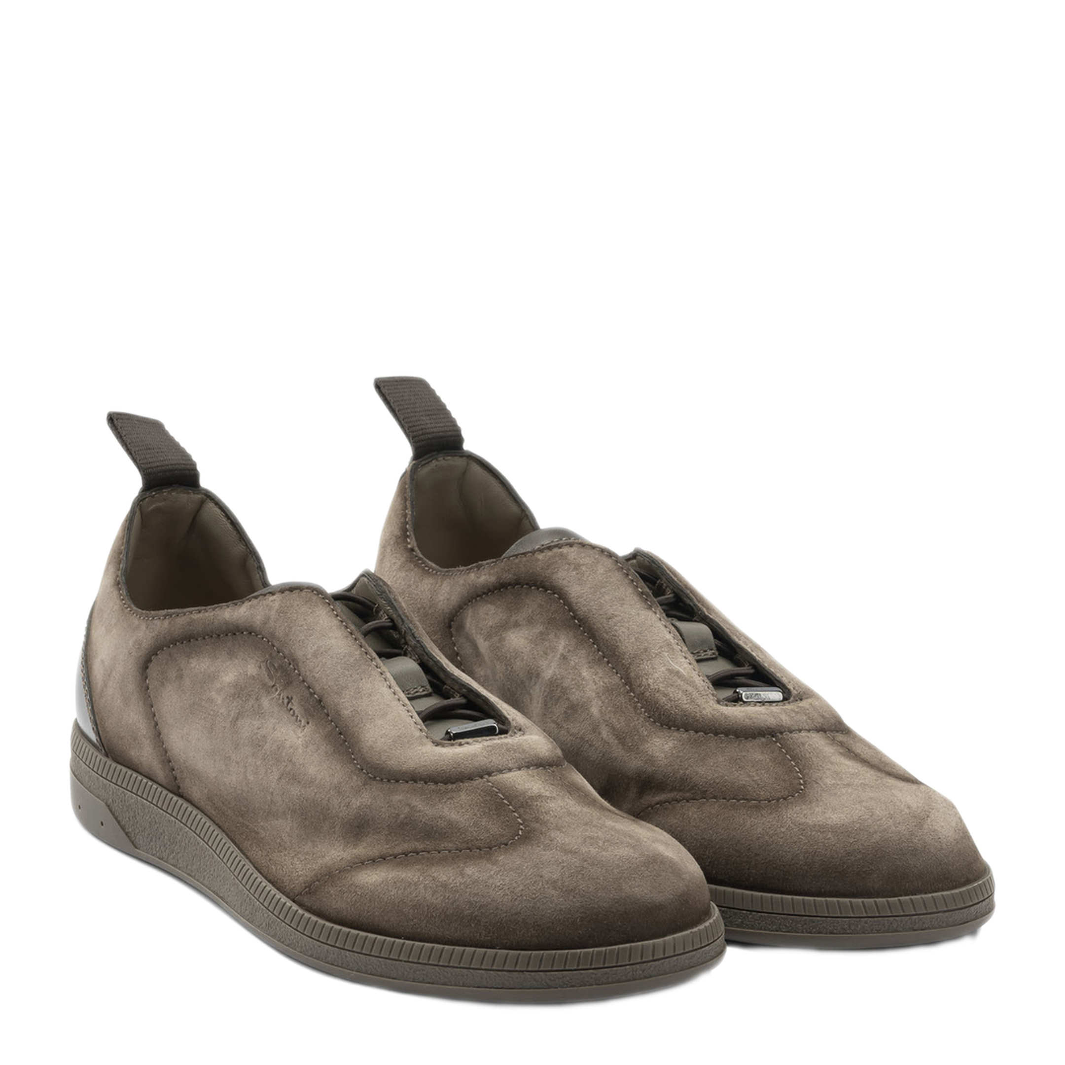MAYFEYR - Santoni - Sneaker With Elastic Laces - MBPL22109CPATEDSE81E81